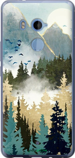 Силіконовий чехол Із зображенням лісового пейзажу для HTC U11 Plus - 6548u-1363 изображение 