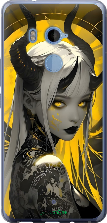 Силиконовый чехол Аниме демон 2 для HTC U11 Plus - 6309u-1363 изображение 