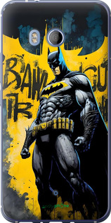 Силиконовый чехол Бетмен для HTC U11 - 6290u-1007 изображение 