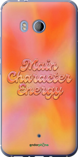 Силиконовый чехол Aura Gradient Main Character Energy Aesthetic Y2K для HTC U11 - 6783u-1007 изображение 