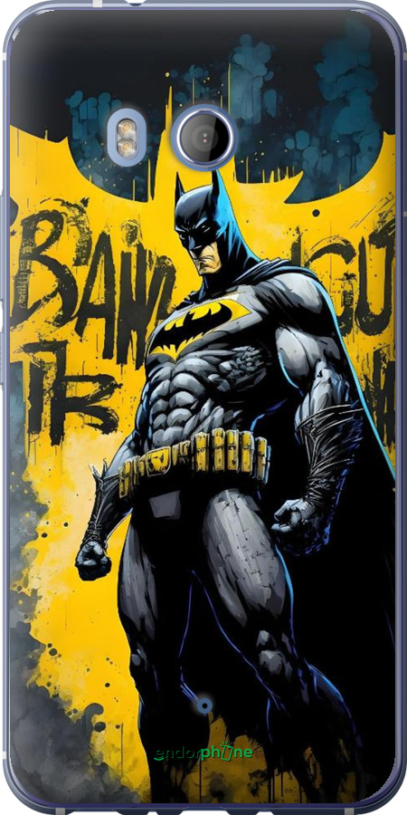 Силиконовый чехол Бетмен для HTC U11 - 6290u-1007 изображение 