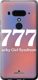 Силиконовый чехол 'Aesthetic Aura Gradient 777 Lucky Energy' для HTC U12 Plus изображение 3