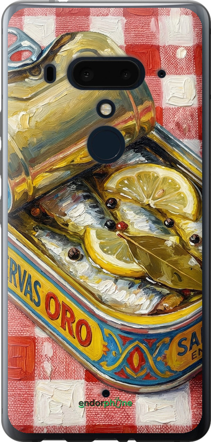 Силиконовый чехол Vintage Sardine Tin Phone для HTC U12 Plus - 6772u-1712 изображение 