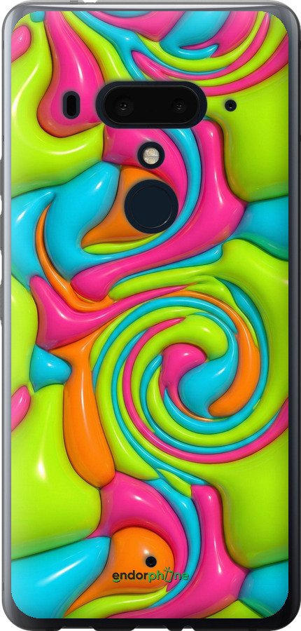 Силиконовый чехол Y2K Jelly Dream для HTC U12 Plus - 6780u-1712 изображение 