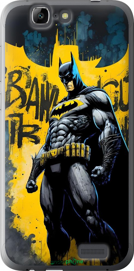 Силиконовый чехол Бетмен для Huawei Ascend G7 - 6290u-147 изображение 