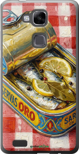 Силиконовый чехол Vintage Sardine Tin Phone для Huawei Ascend Mate 7 - 6772u-140 изображение 