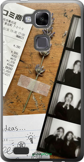 Силиконовый чехол Aesthetic Scrapbook Collage для Huawei Ascend Mate 7 - 6773u-140 изображение 