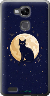Силиконовый чехол 'Cute Cat Celestial/Witchy' для Huawei Ascend Mate 7 изображение 3