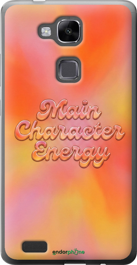 Силиконовый чехол Aura Gradient Main Character Energy Aesthetic Y2K для Huawei Ascend Mate 7 - 6783u-140 изображение 