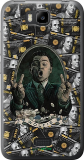 Силіконовий чехол Волк с валл стрит для Huawei Ascend Y5C - 6287u-146 изображение 