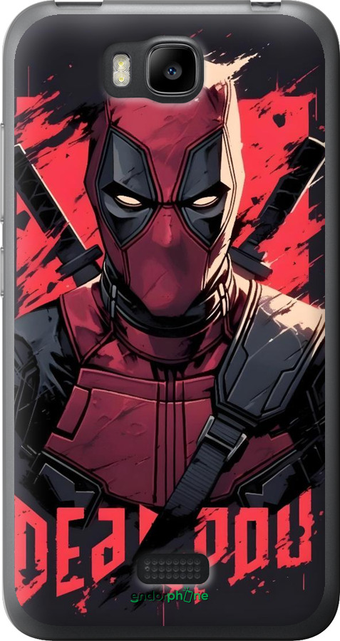 Силіконовий чехол Дедпул для Huawei Ascend Y5C - 6293u-146 изображение 