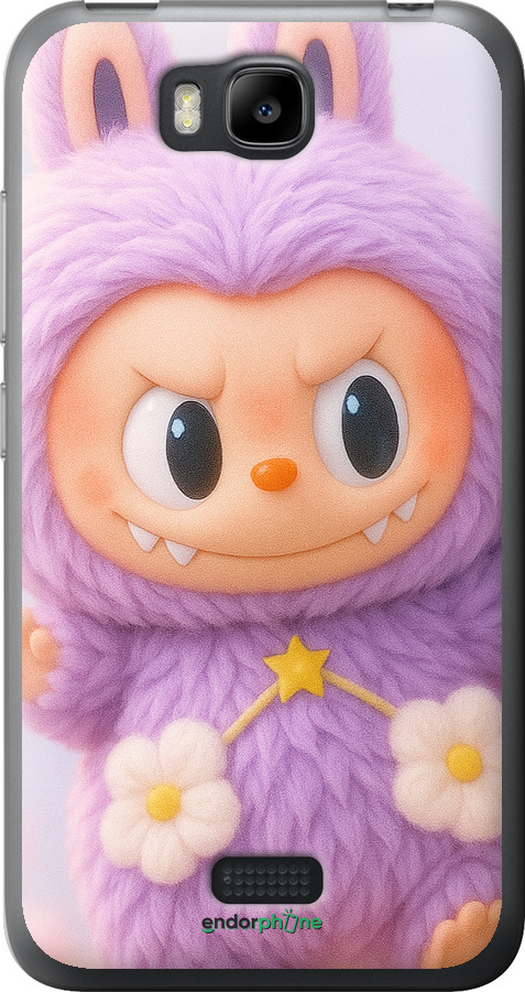 Силиконовый чехол Лабубу для Huawei Ascend Y5C - 6708u-146 изображение 