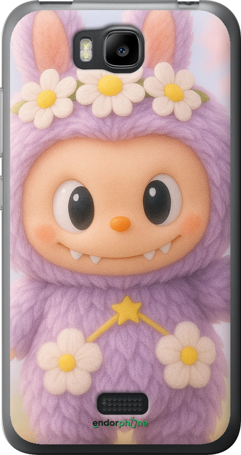 Силиконовый чехол Лабубу 1 для Huawei Ascend Y5C - 6709u-146 изображение 