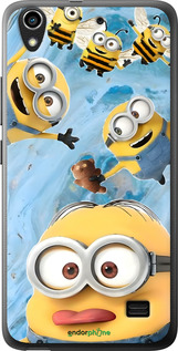 Силіконовий чехол Миньоны для Huawei G620S - 6386u-328 изображение 
