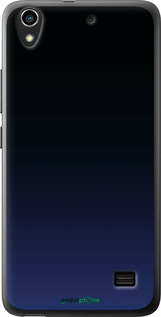 Силиконовый чехол Градиент в тёмно - синем стиле для Huawei Honor 4 Play - 6542u-213 изображение 