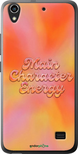 Силиконовый чехол Aura Gradient Main Character Energy Aesthetic Y2K для Huawei Honor 4 Play - 6783u-213 изображение 