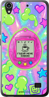 Силиконовый чехол Y2K Aesthetic Retro Pet: Годуй мене кавою для Huawei Honor 4 Play - 6784u-213 изображение 