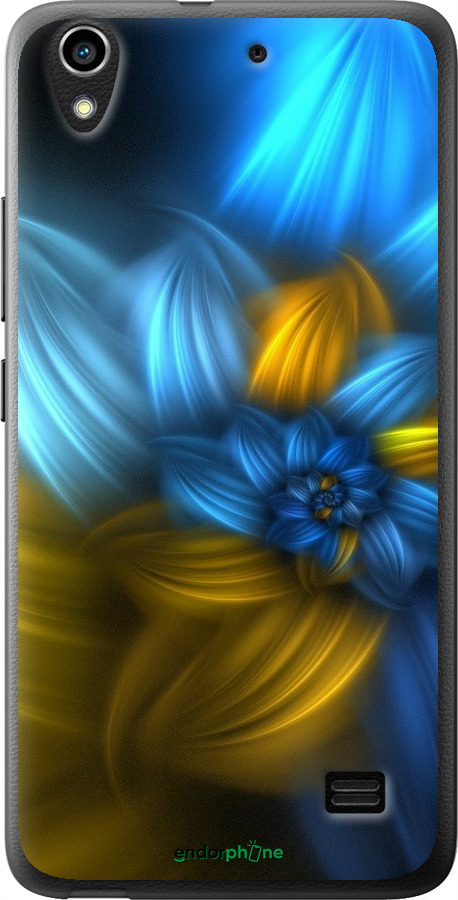 

Силіконовий чохол "Візерунок 46" для Huawei Honor 4 Play, Синій