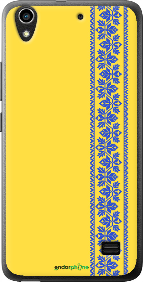 Силіконовий чехол Вишиванка 4 для Huawei Honor 4 Play - 569u-213 изображение 