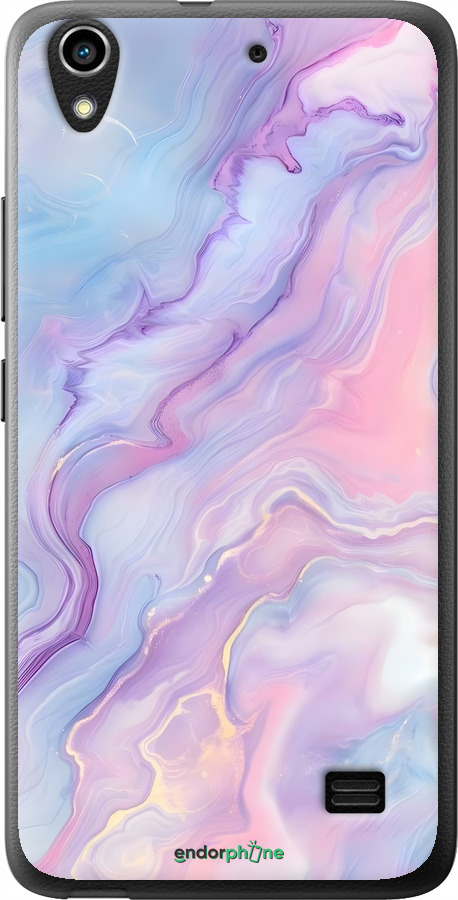 Силиконовый чехол Нежный мрамор для Huawei Honor 4 Play - 6310u-213 изображение 