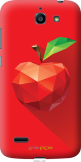 Силіконовий чехол Яблуко для Huawei G730 - 4696u-369 изображение 