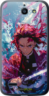 Силіконовий чехол Танджиро Камадо: Клинок, що розсікає демонів для Huawei G730 - 6111u-369 изображение 