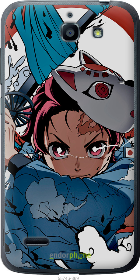 Силіконовий чехол Танджиро Камадо для Huawei G730 - 5574u-369 изображение 