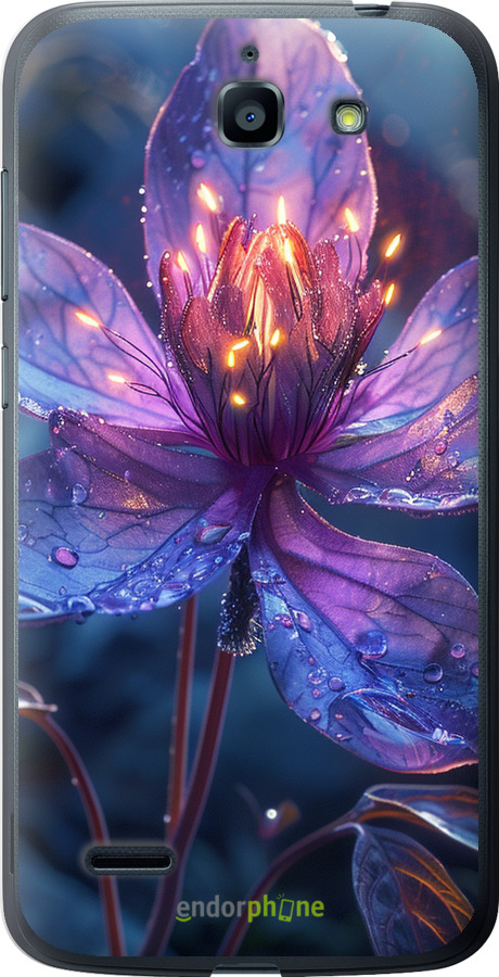 Силіконовий чехол Магічна квітка для Huawei G730 - 6038u-369 изображение 