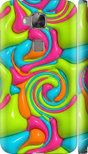 3D пластиковый матовый чехол Y2K Jelly Dream для Huawei G7 Plus - 6780m-952 изображение 
