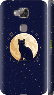 3D пластиковый матовый чехол 'Cute Cat Celestial/Witchy' для Huawei G7 Plus изображение 3