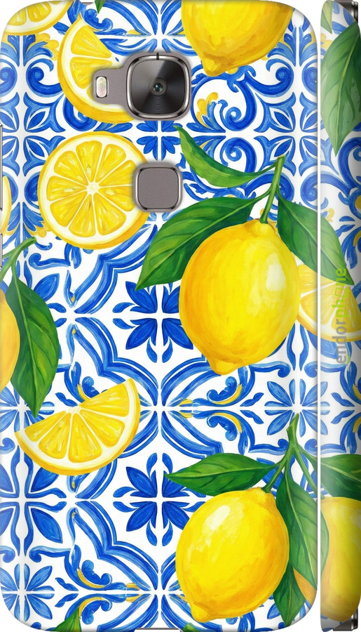 3D пластиковий матовий чехол Grocery Girl Italian Summer для Huawei G7 Plus - 6766m-952 изображение 