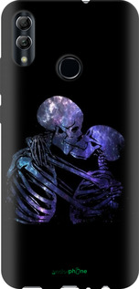 TPU чехол С изображением скелета для Huawei Honor 10 Lite - 6537b-1618 изображение 