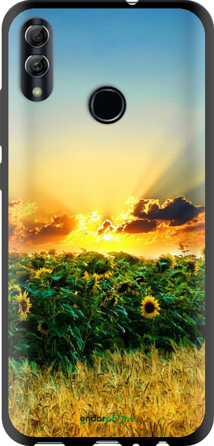 

TPU чорний чохол "Україна" для Huawei Honor 10 Lite