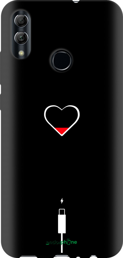 TPU чехол Підзарядка серця для Huawei Honor 10 Lite - 4274b-1618 изображение 