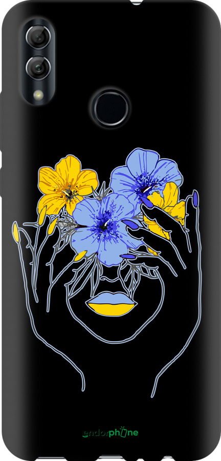 TPU чехол Девушка v4 для Huawei Honor 10 Lite - 5276b-1618 изображение 