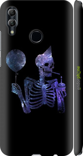 3D пластиковый матовый чехол Скелетное искусство для Huawei Honor 10 Lite - 6536m-1618 изображение 