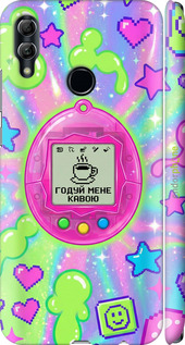 3D пластиковый матовый чехол 'Y2K Aesthetic Retro Pet: Годуй мене кавою' для Huawei Honor 10 Lite изображение 9
