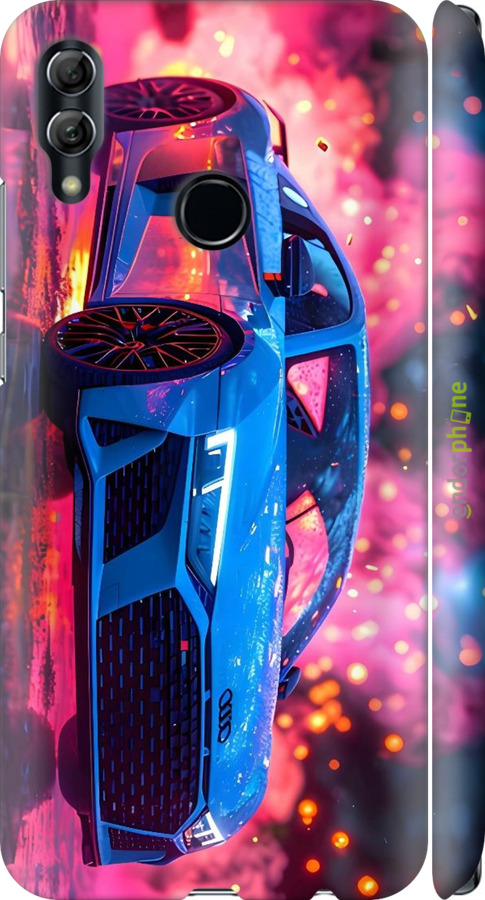 3D пластиковий матовий чехол Ауди для Huawei Honor 10 Lite - 6286m-1618 изображение 