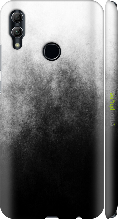 3D пластиковый матовый чехол Абстрактная композиция в серых тонах для Huawei Honor 10 Lite - 6477m-1618 изображение 