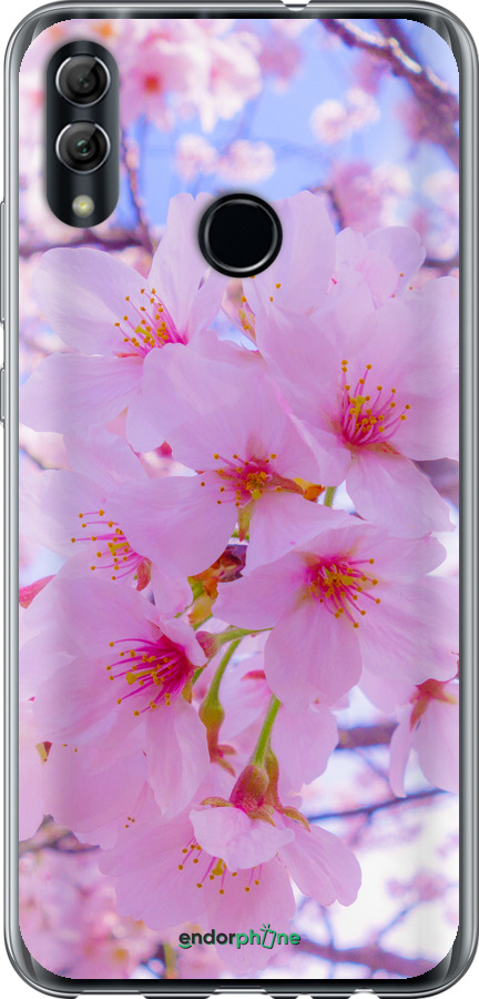 2D пластиковый чехол Сакура для Huawei Honor 10 Lite - 6029t-1618 изображение 