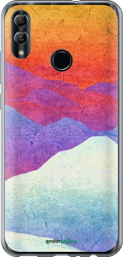 2D пластиковий чехол Гірський захід сонця для Huawei Honor 10 Lite - 6479t-1618 изображение 