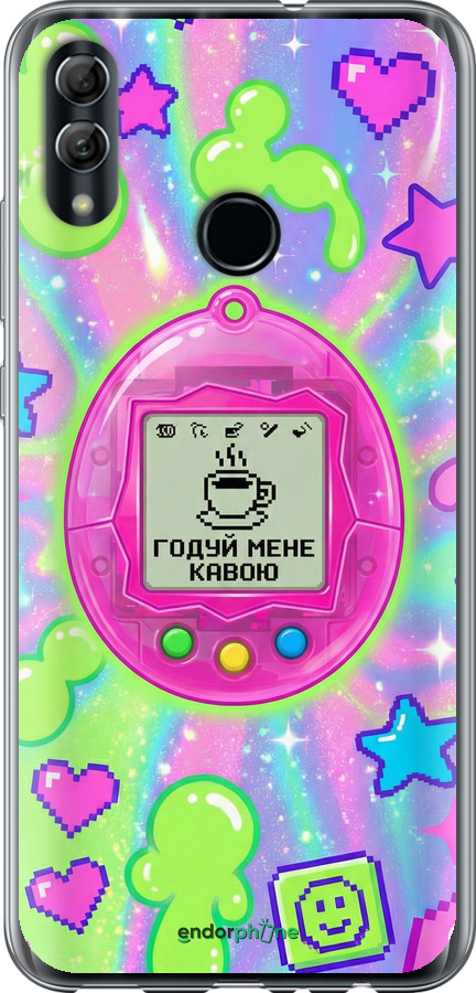 2D пластиковый чехол Y2K Aesthetic Retro Pet: Годуй мене кавою для Huawei Honor 10 Lite - 6784t-1618 изображение 