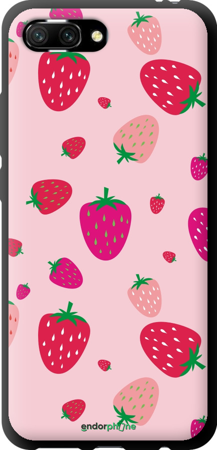 TPU чехол Полунички для Huawei Honor 10 - 4332b-1496 изображение 