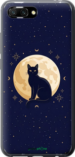 Силиконовый чехол Cute Cat Celestial/Witchy для Huawei Honor 10 - 6787u-1496 изображение 