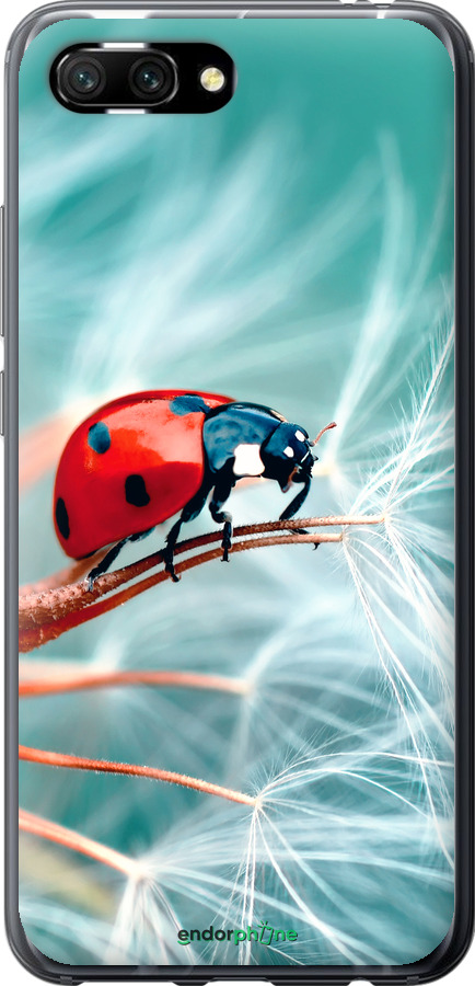 Силиконовый чехол Божья коровка для Huawei Honor 10 - 6049u-1496 изображение 