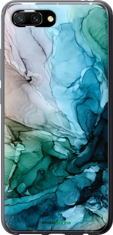 Силіконовий чехол З абстрактним малюнком барвисті Солоні береги для Huawei Honor 10 - 6405u-1496 изображение 