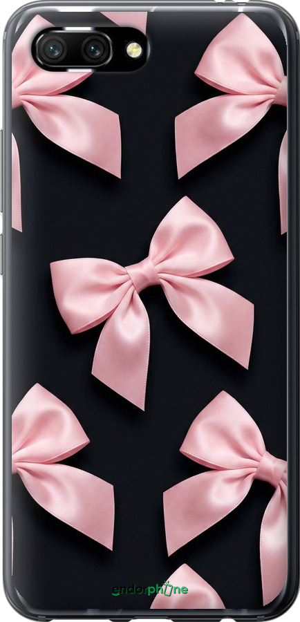 Силіконовий чехол Coquette Ribbons Dark Coquette для Huawei Honor 10 - 6767u-1496 изображение 