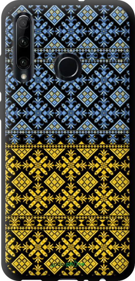 TPU чехол Жовто-блакитна вишиванка для Huawei Honor 20 Lite - 1169b-1832 изображение 