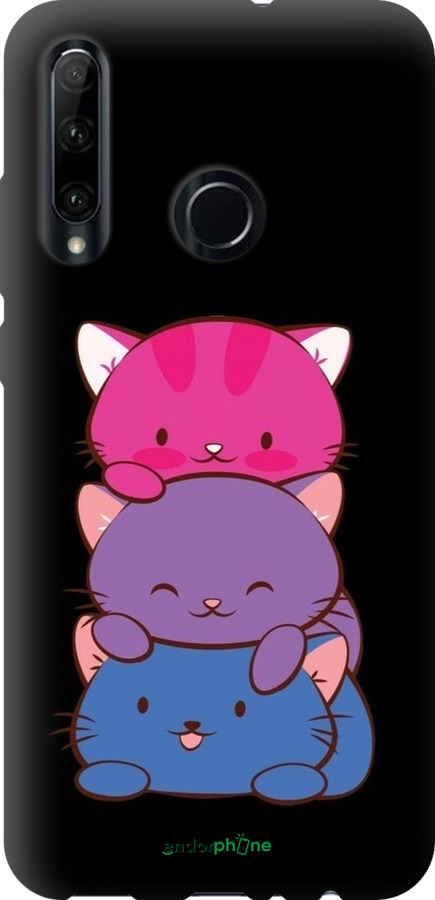 TPU чехол Милые кошки для Huawei Honor 10i - 6518b-1673 изображение 