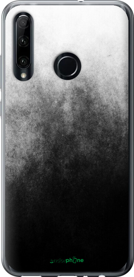 Силиконовый чехол Абстрактная композиция в серых тонах для Huawei Honor 10i - 6477u-1673 изображение 